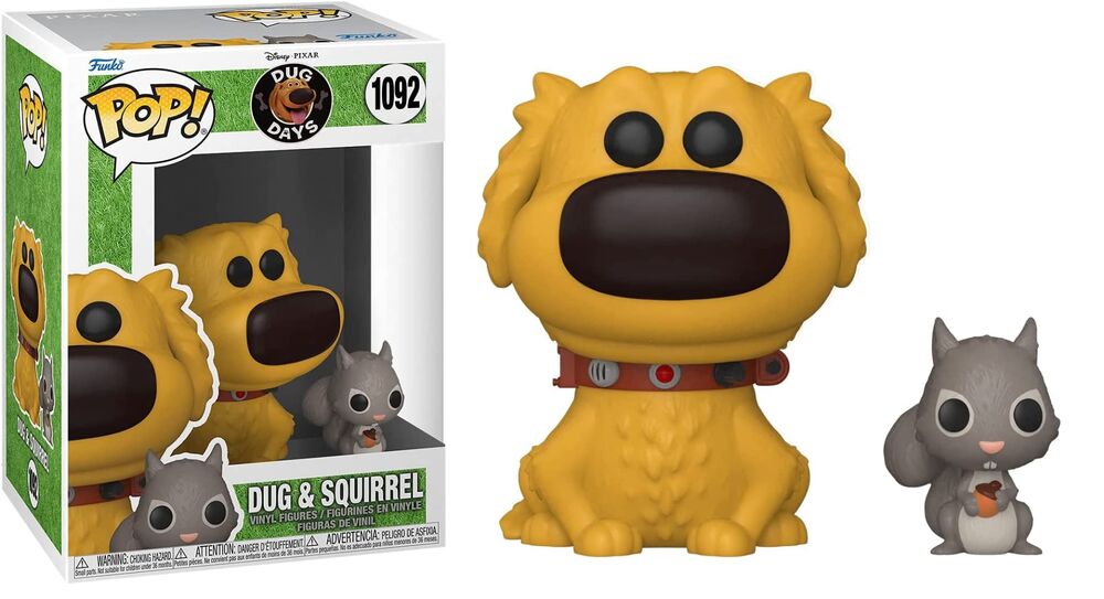 Pop! Vinyl - Disney Dug Days - Dug with Squirrel
