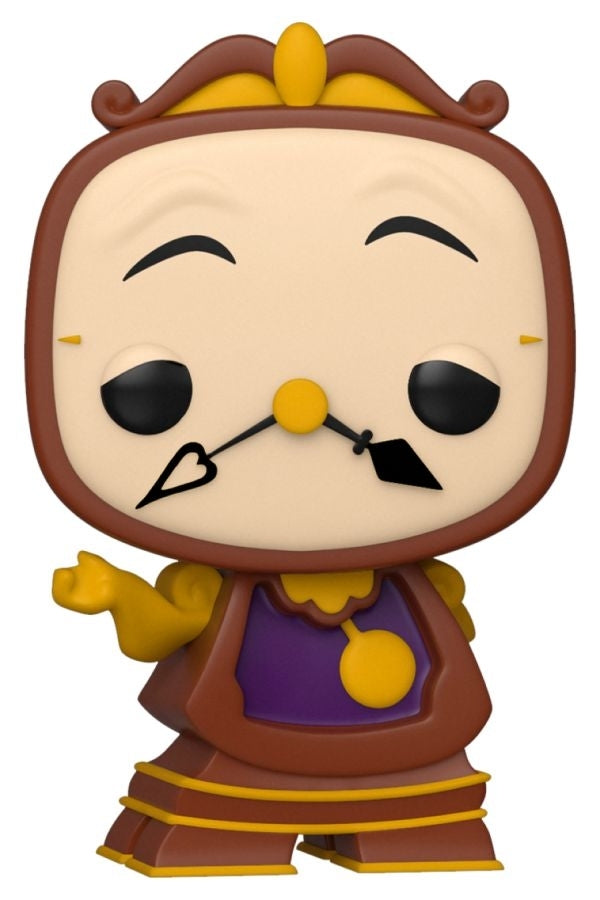 Pop! Vinyl - Disney Beauty and the Beast (1991) - 30th Anniversary Cogsworth