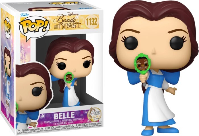 Pop! Vinyl - Disney Beauty and the Beast (1991) - 30th Anniversary Belle with Enchanted Mirror