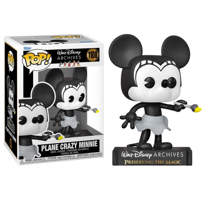 Pop! Vinyl - Disney Archives - Plane Crazy Minnie