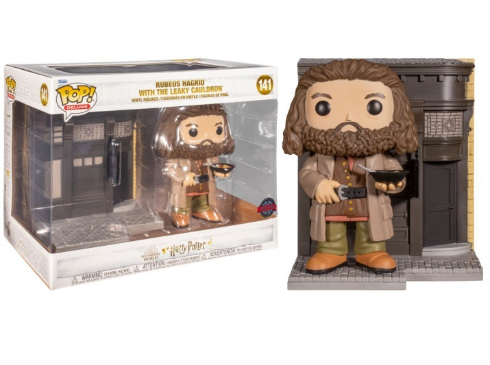 Pop! Vinyl - Harry Potter - Rubeus Hagrid With Leaky Cauldron Diagon Alley US Exclusive