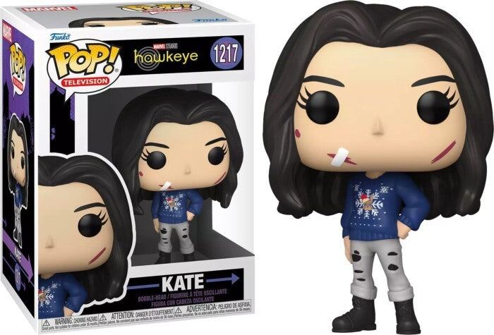 Pop! Vinyl - Marvel Hawkeye - Kate Bishop in Christmas Sweater US Exclusive
