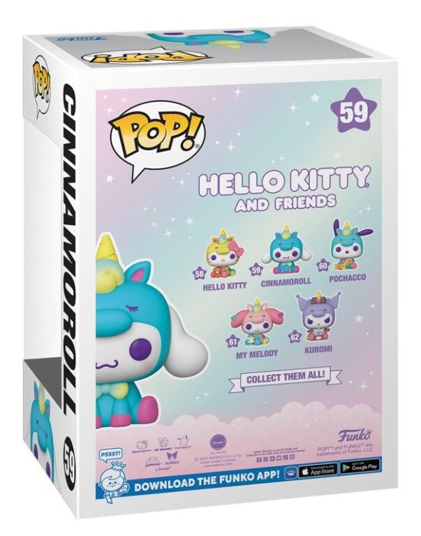 Pop! Vinyl - Hello Kitty & Friends - Cinnamoroll Unicorn Party
