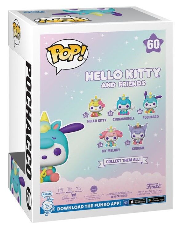 Pop! Vinyl - Hello Kitty & Friends - Pochacco Unicorn Party