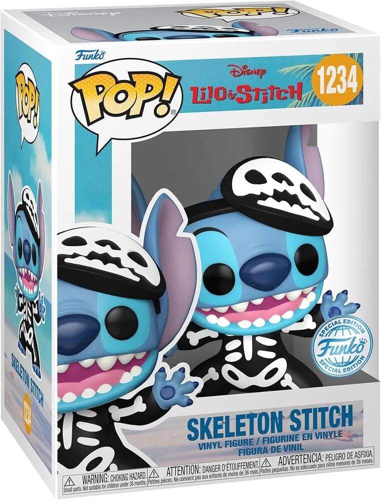 Pop! Vinyl - Disney Lilo & Stitch - Skeleton Stitch US Exclusive