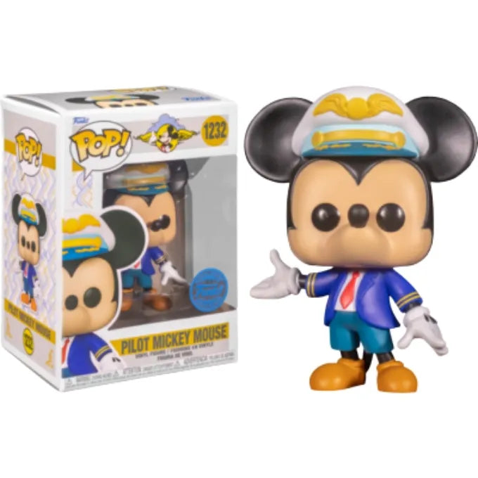 Pop! Vinyl - Disney - Pilot Mickey Mouse in Blue Suit D23 US Exclusive