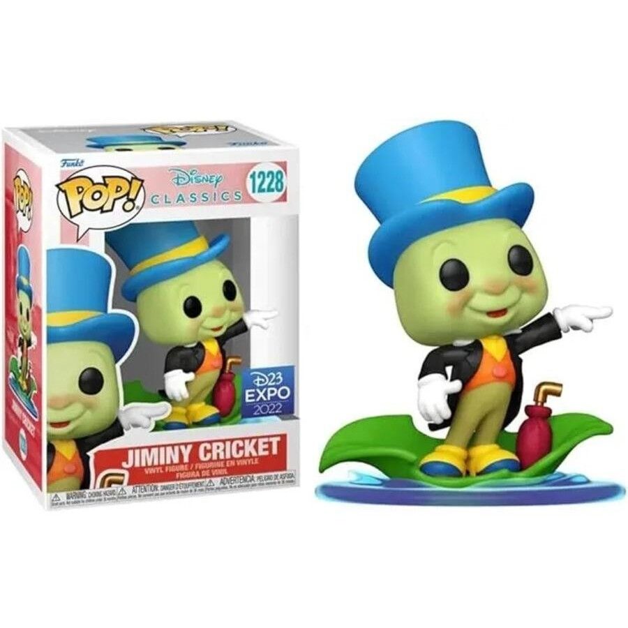 Pop! Vinyl - Disney Classics - Jiminy on Leaf D23 US Exclusive