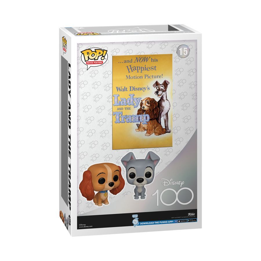Pop! Poster D100 Disney Special Edition - Lady & The Tramp