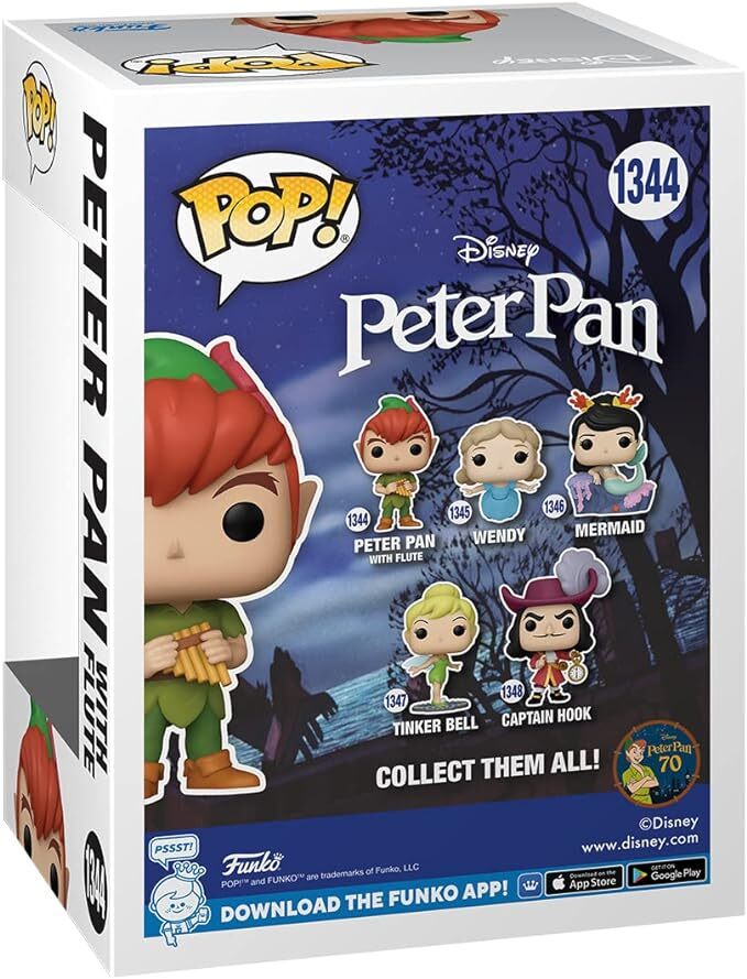 Pop! Vinyl - Disney Peter Pan 70th Anniversary - Peter Pan with Flute