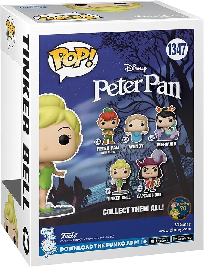 Pop! Vinyl - Peter Pan 70th Anniversary - Tinkerbell on Mirror