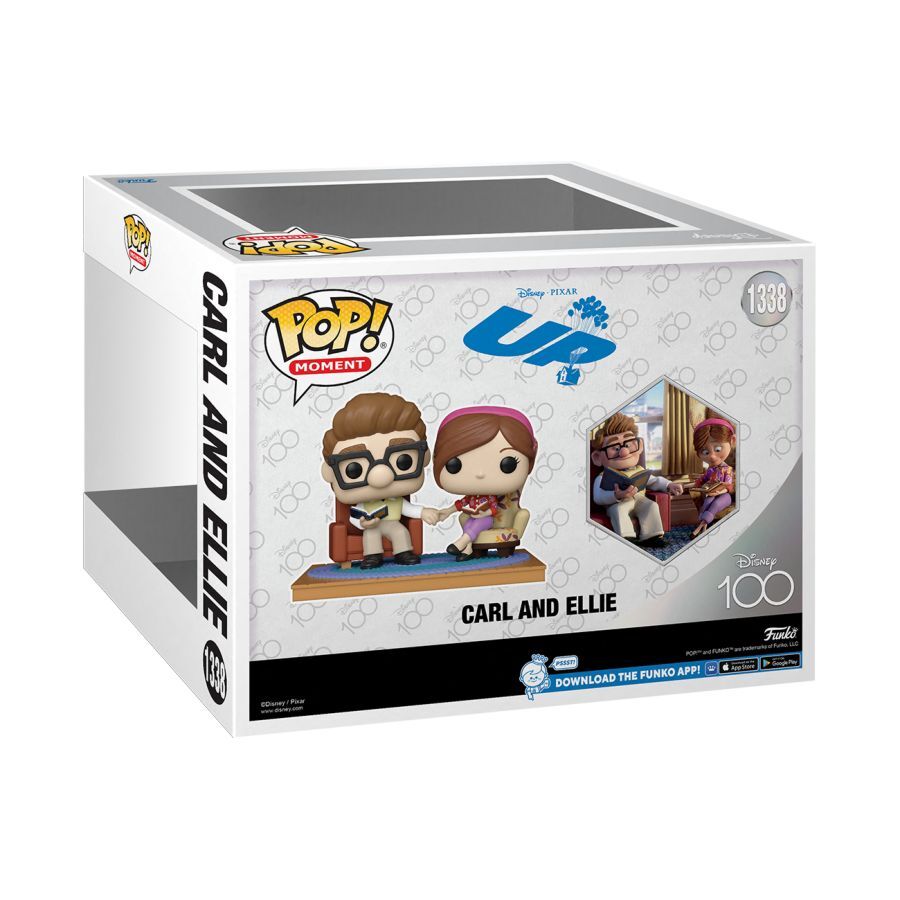 Pop! Vinyl D100 Special Edition - Up - Carl and Ellie Movie Moments