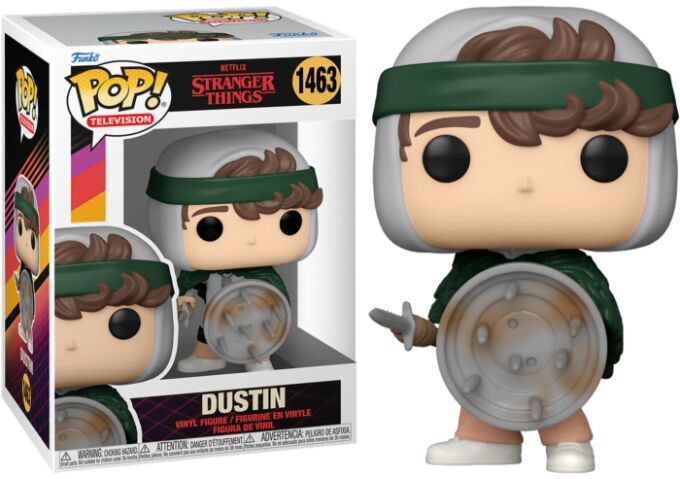 Pop! Vinyl - Stranger Things - Hunter Dustin with Shield