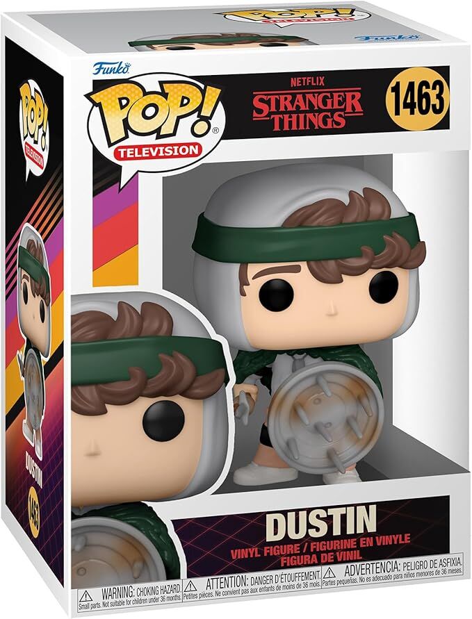 Pop! Vinyl - Stranger Things - Hunter Dustin with Shield