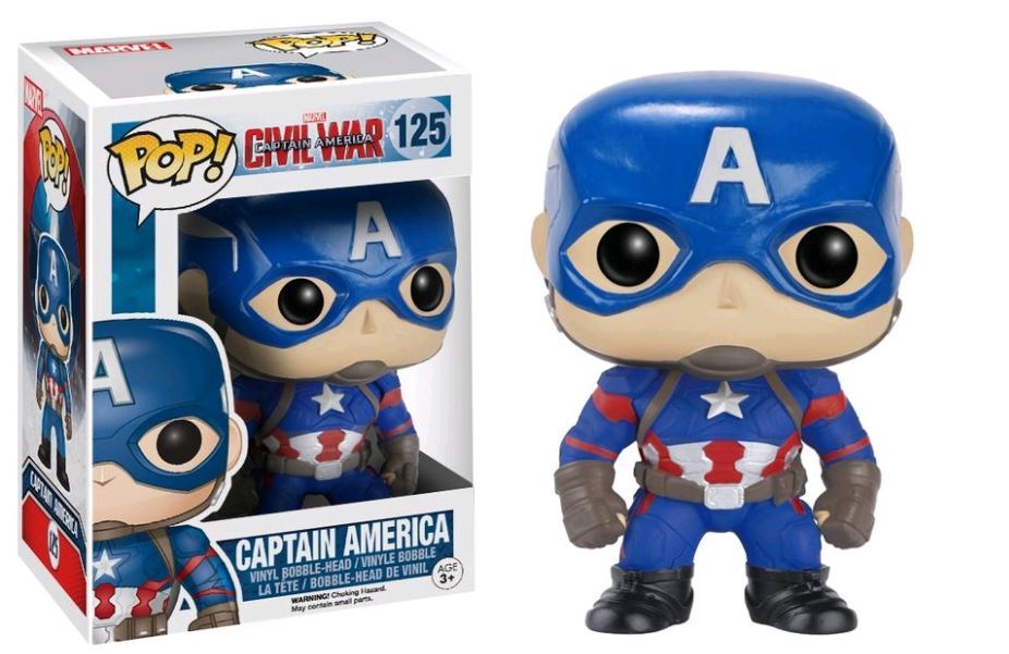 Pop! Vinyl - Marvel Captain America 3: Civil War - Marvel Captain America