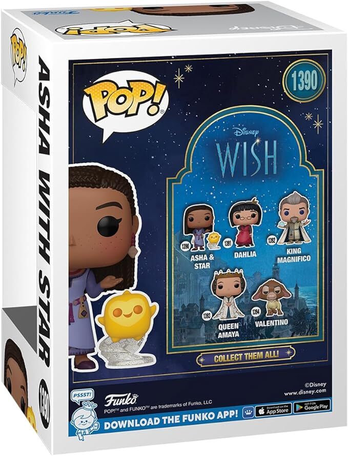 Pop! Vinyl - Disney WISH (2023) - Asha with Star