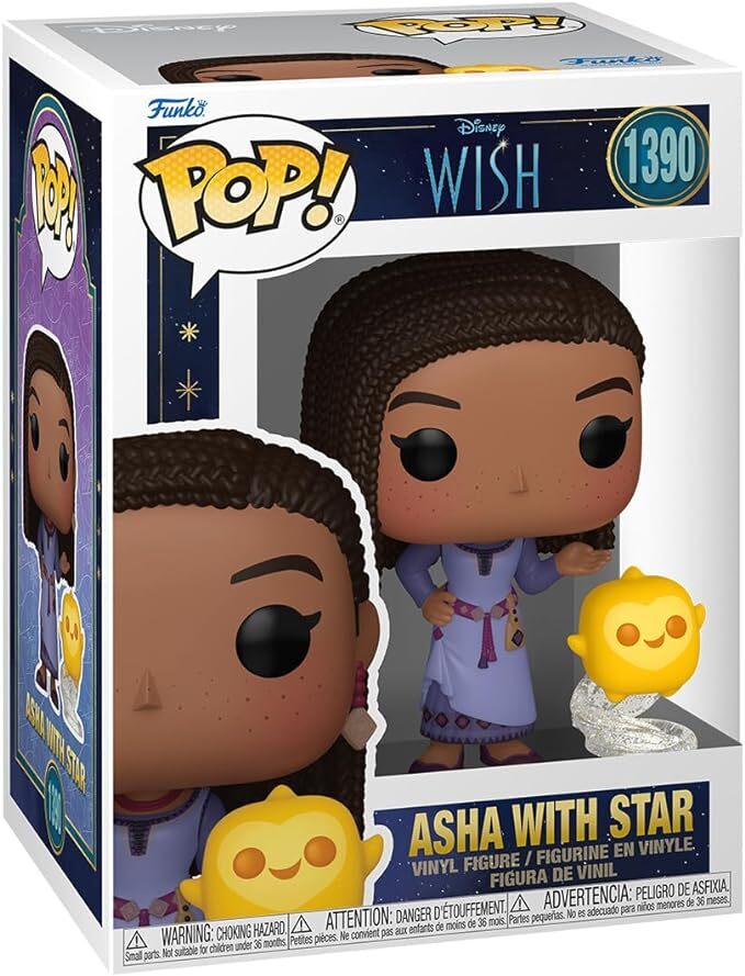 Pop! Vinyl - Disney WISH (2023) - Asha with Star