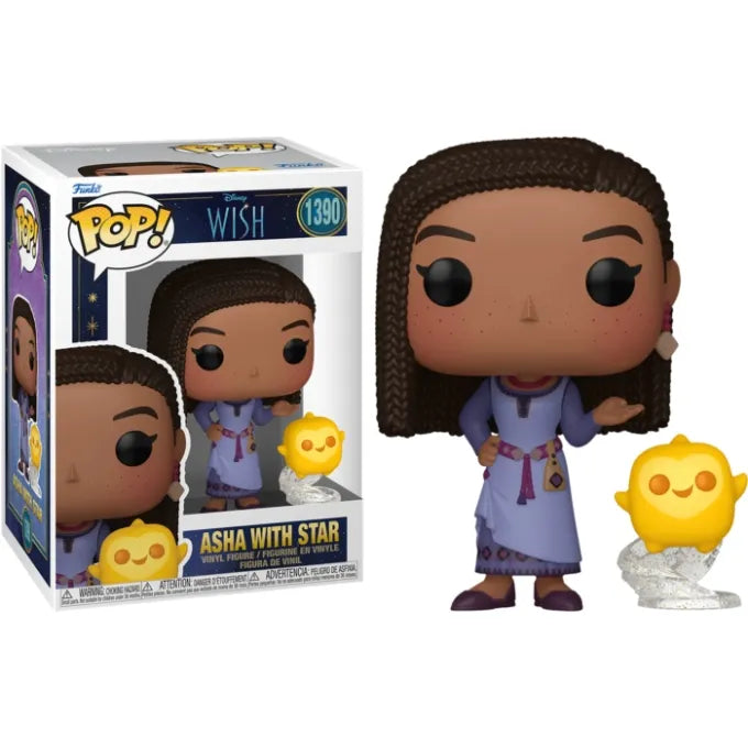 Pop! Vinyl - Disney WISH (2023) - Asha with Star