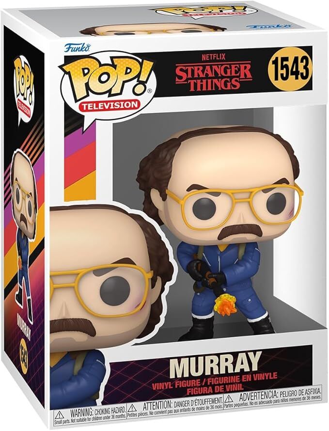 Pop! Vinyl - Stranger Things - Murray Bauman with Flamethrower