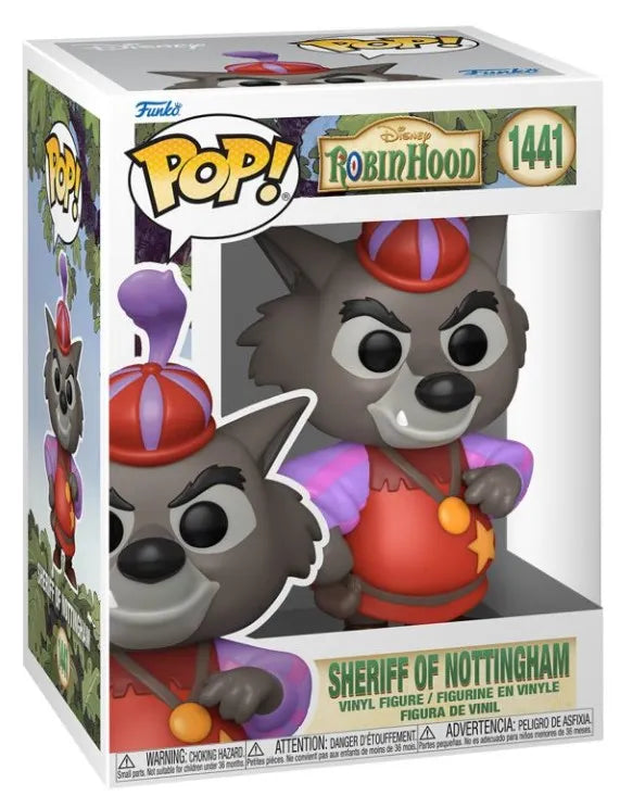 Pop! Vinyl - Disney Robin Hood - Sheriff of Nottingham