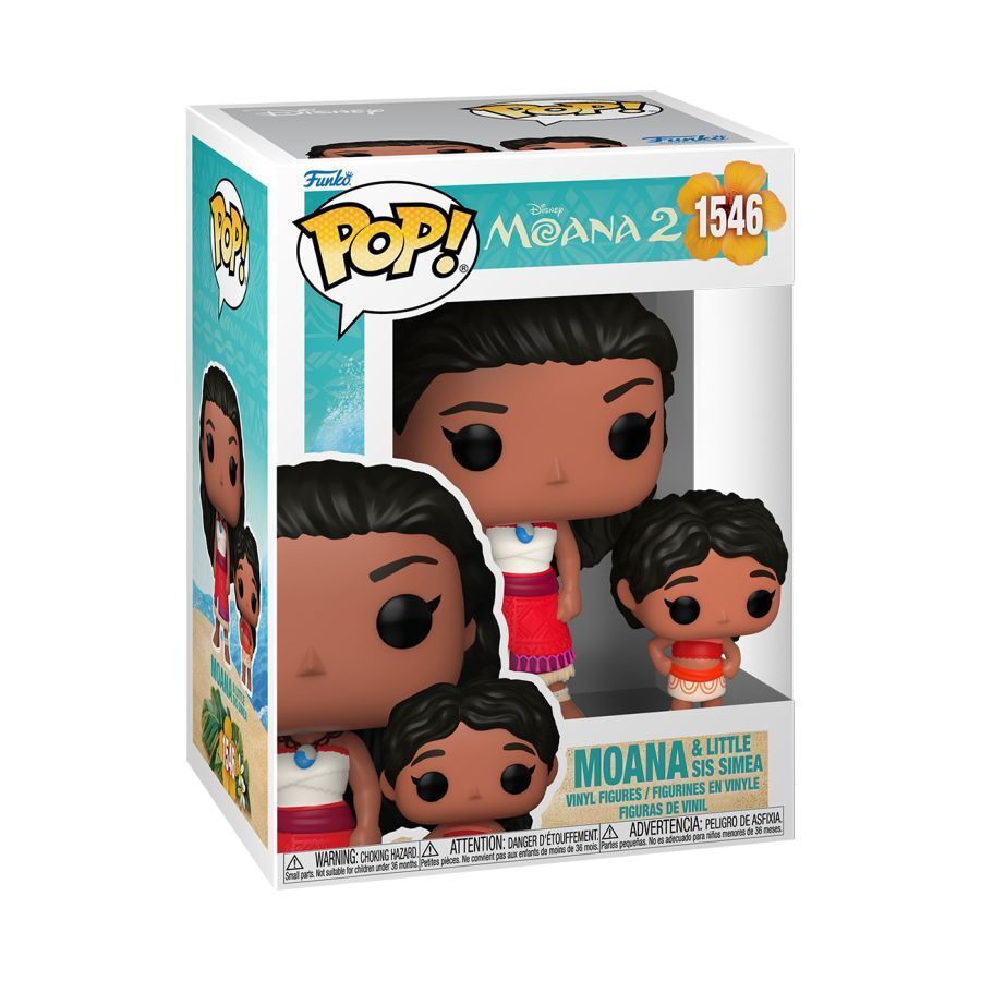 Pop! Vinyl - Disney Moana 2 - Moana & Little Sis Simea