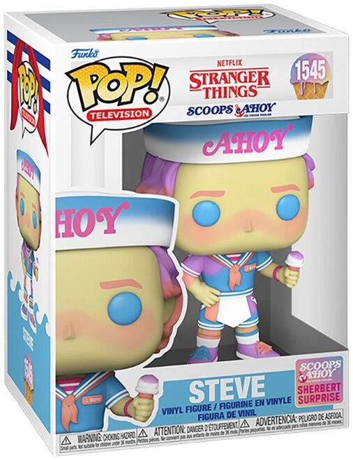 Pop! Vinyl - Stranger Things - Steve (Scoops Ahoy)