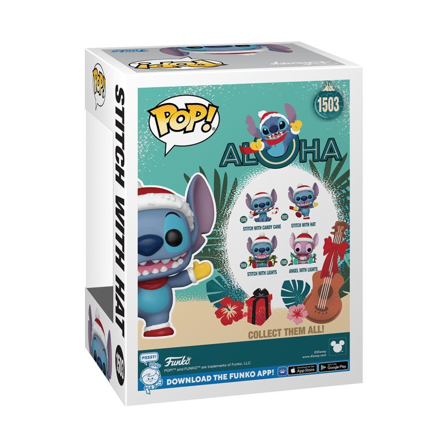 Pop! Vinyl - Disney Lilo & Stitch - Stitch with Santa Hat