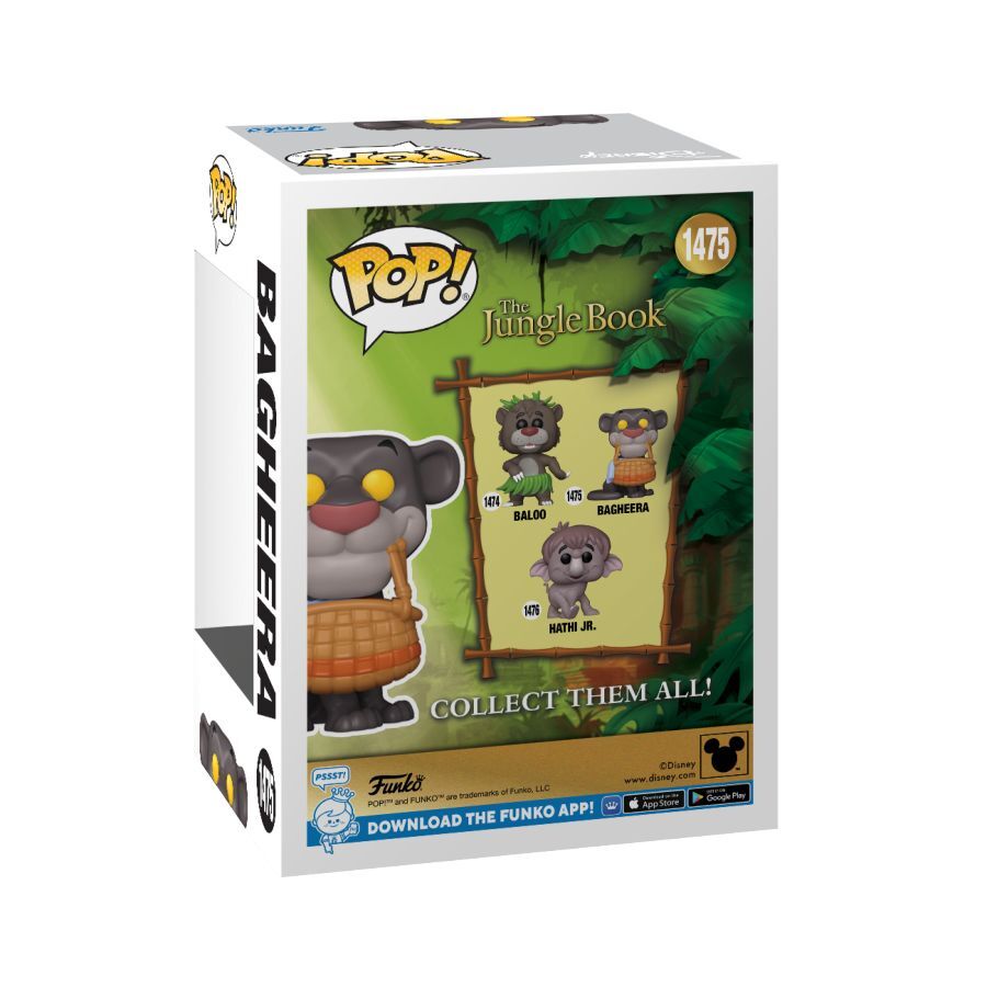 Pop! Vinyl - Disney The Jungle Book - Bagheera with Basket