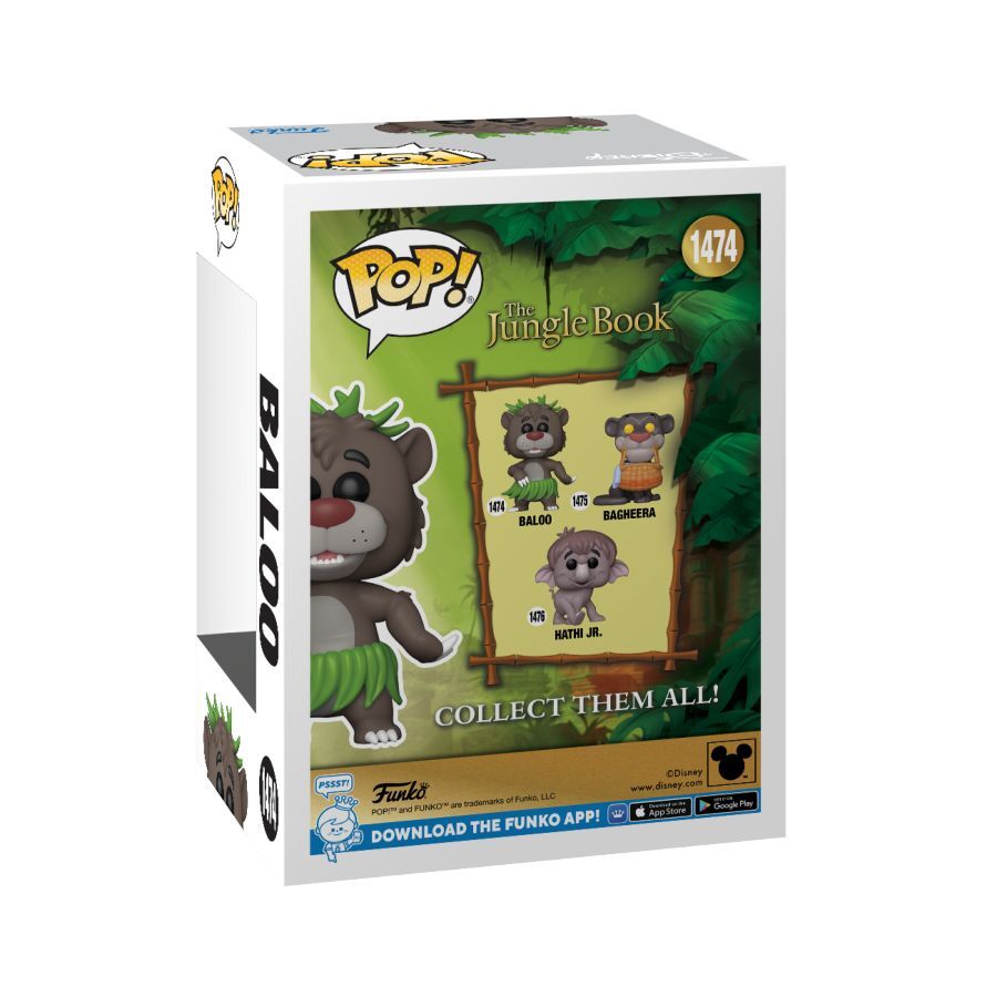 Pop! Vinyl - Disney The Jungle Book - Baloo