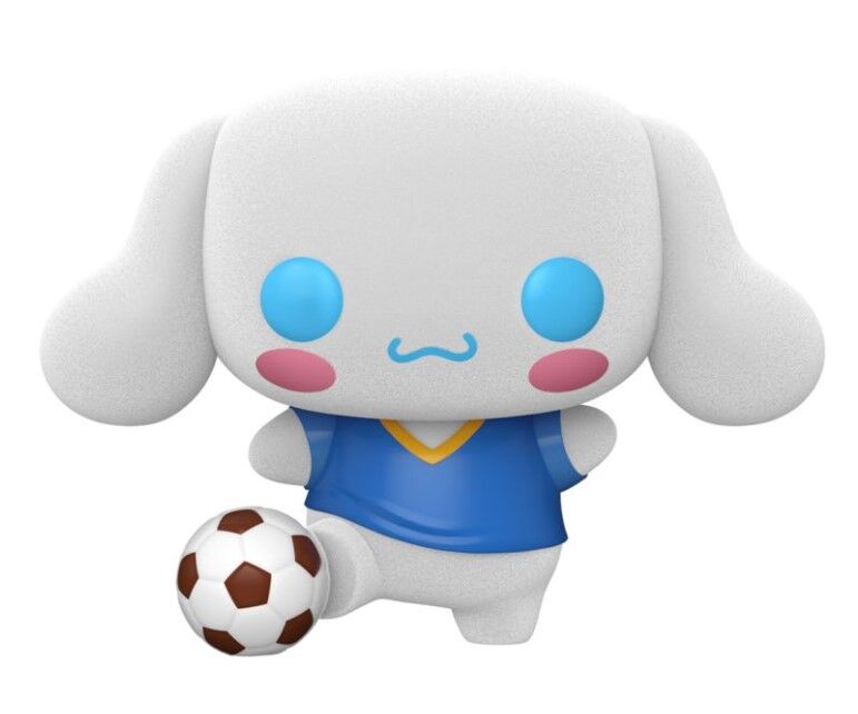 Pop! Vinyl - Hello Kitty & Friends - Cinnamoroll with Soccer Ball Flocked US Exclusive