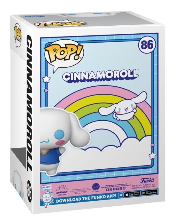 Pop! Vinyl - Hello Kitty & Friends - Cinnamoroll with Soccer Ball Flocked US Exclusive