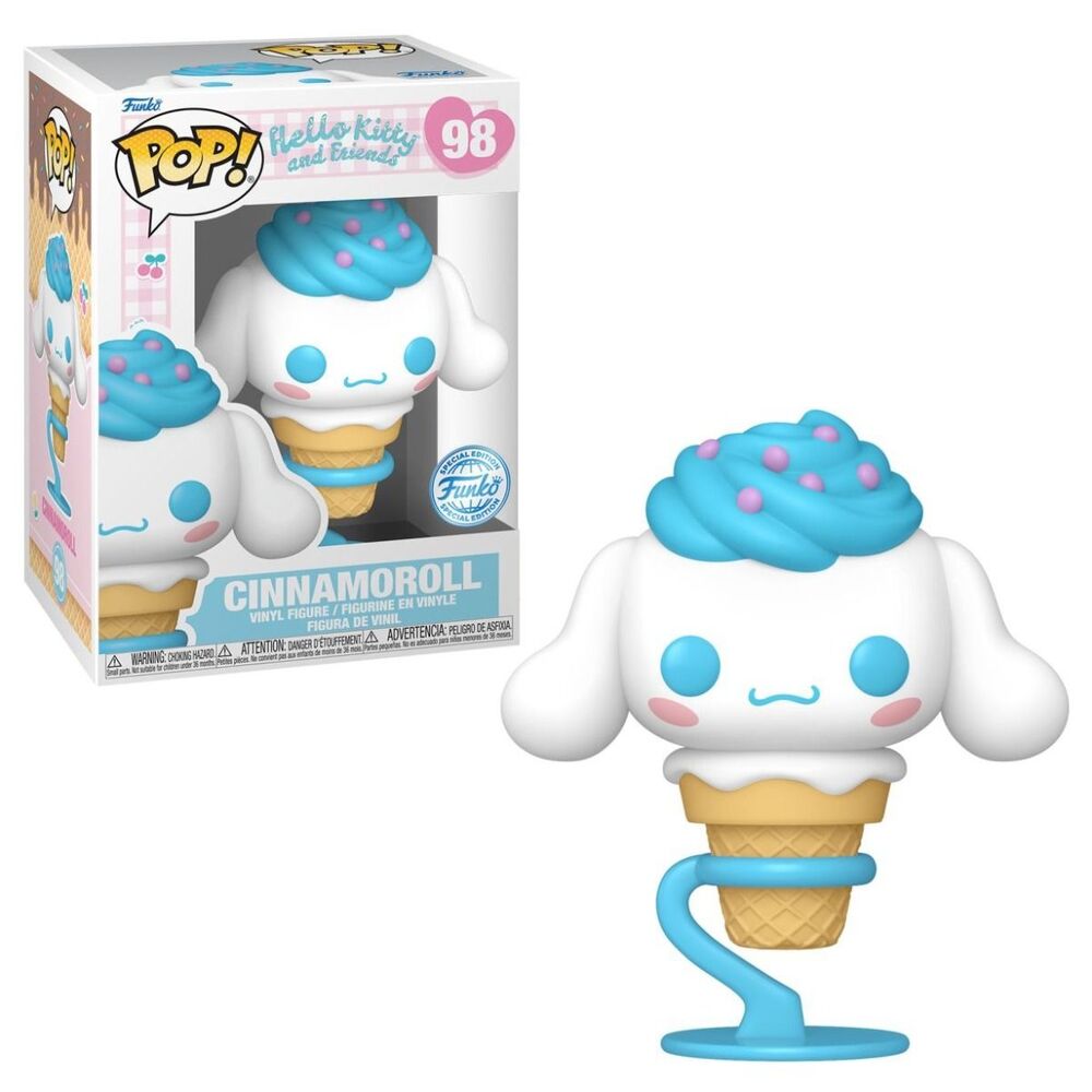 Pop! Vinyl - Hello Kitty & Friends - Cinnamoroll Ice Cream Cone US Exclusive