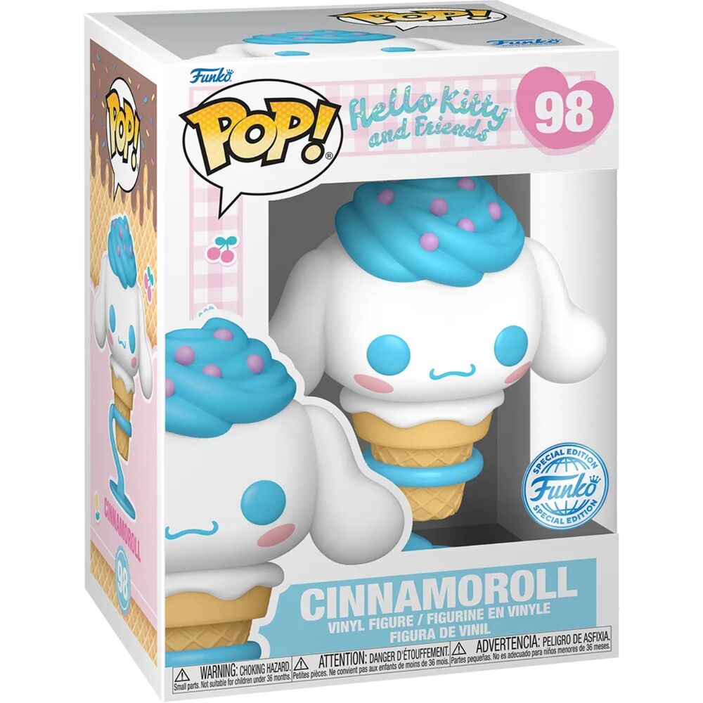 Pop! Vinyl - Hello Kitty & Friends - Cinnamoroll Ice Cream Cone US Exclusive