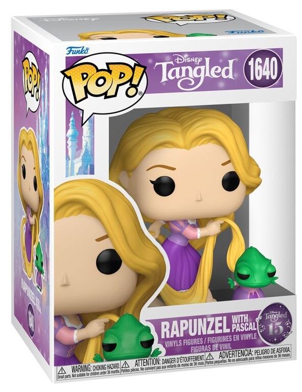 Pop! Vinyl - Disney Tangled - Rapunzel & Pascal 15th Anniversary