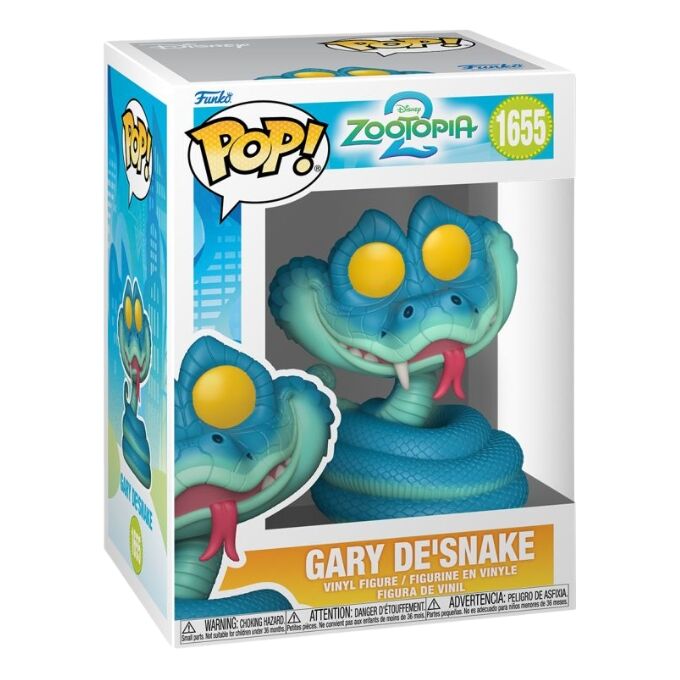 Pop! Vinyl - Disney Zootopia 2 - Gary De'Snake
