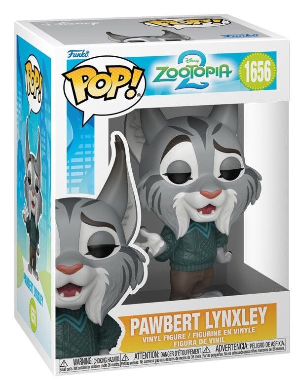 Pop! Vinyl - Disney Zootopia 2 - Pawbert Lynxley