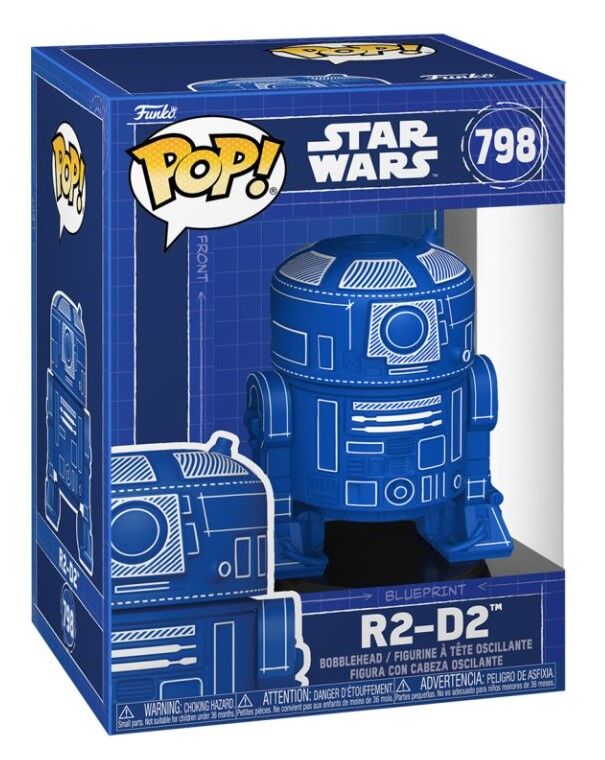 Pop! Vinyl - Star Wars - R2-D2 (Blueprint)