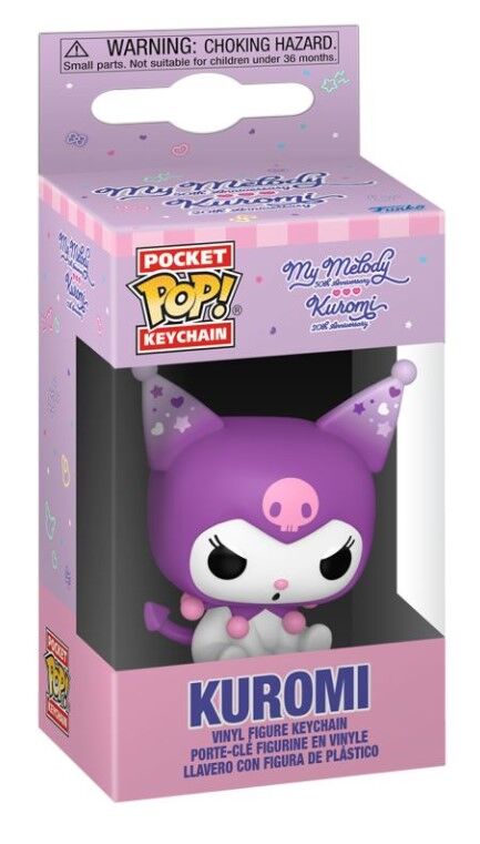 Pop! Vinyl Keychain - Hello Kitty & Friends - 20th Anniversary Kuromi