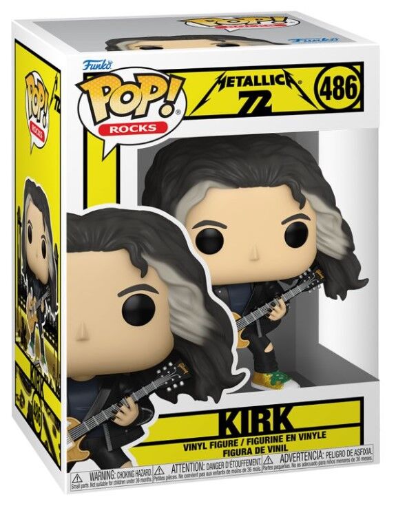 Pop! Vinyl - Metallica - Kirk (72 Seasons)