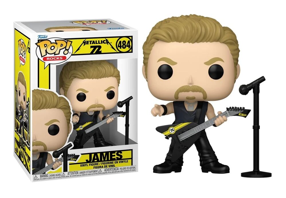 Pop! Vinyl - Metallica - James (72 Seasons)