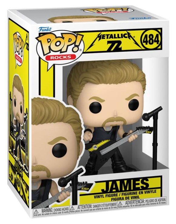 Pop! Vinyl - Metallica - James (72 Seasons)