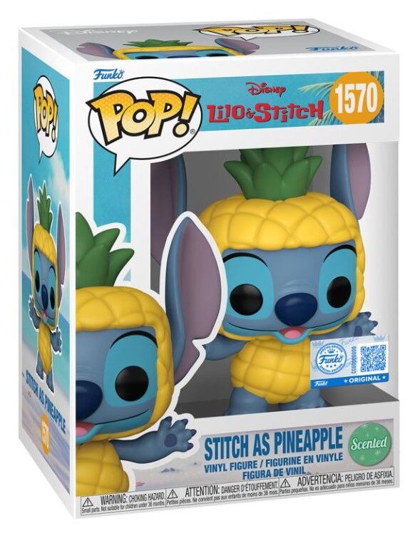 Pop! Vinyl - Disney Lilo & Stitch - Stitch as Pineapple Scented US Exclusive