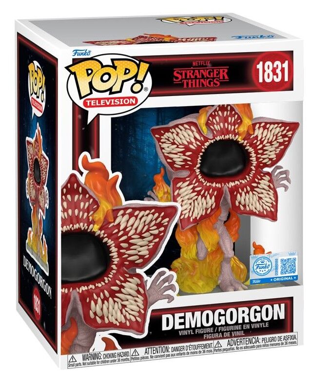 Pop! Vinyl - Stranger Things - Demogorgon on Fire US Exclusive Pop! Premium