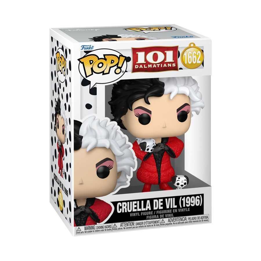Pop! Vinyl - Disney 101 Dalmatians (1996) - Cruella De Vil