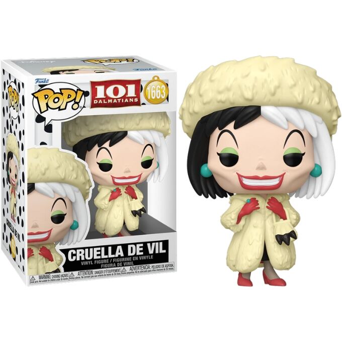 Pop! Vinyl - Disney 101 Dalmatians (1991) - Cruella De Vil