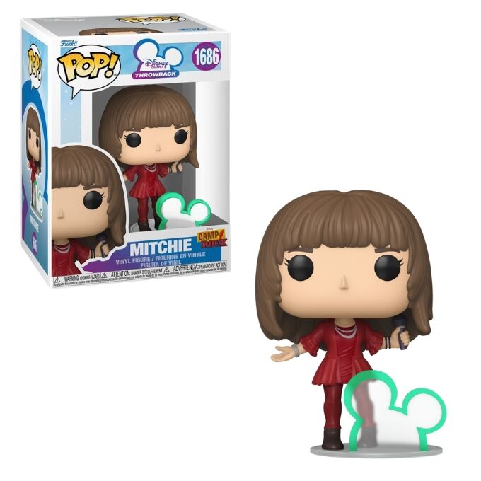 Pop! Vinyl - Disney Camp Rock - Mitchie Torres with Disney Channel Logo