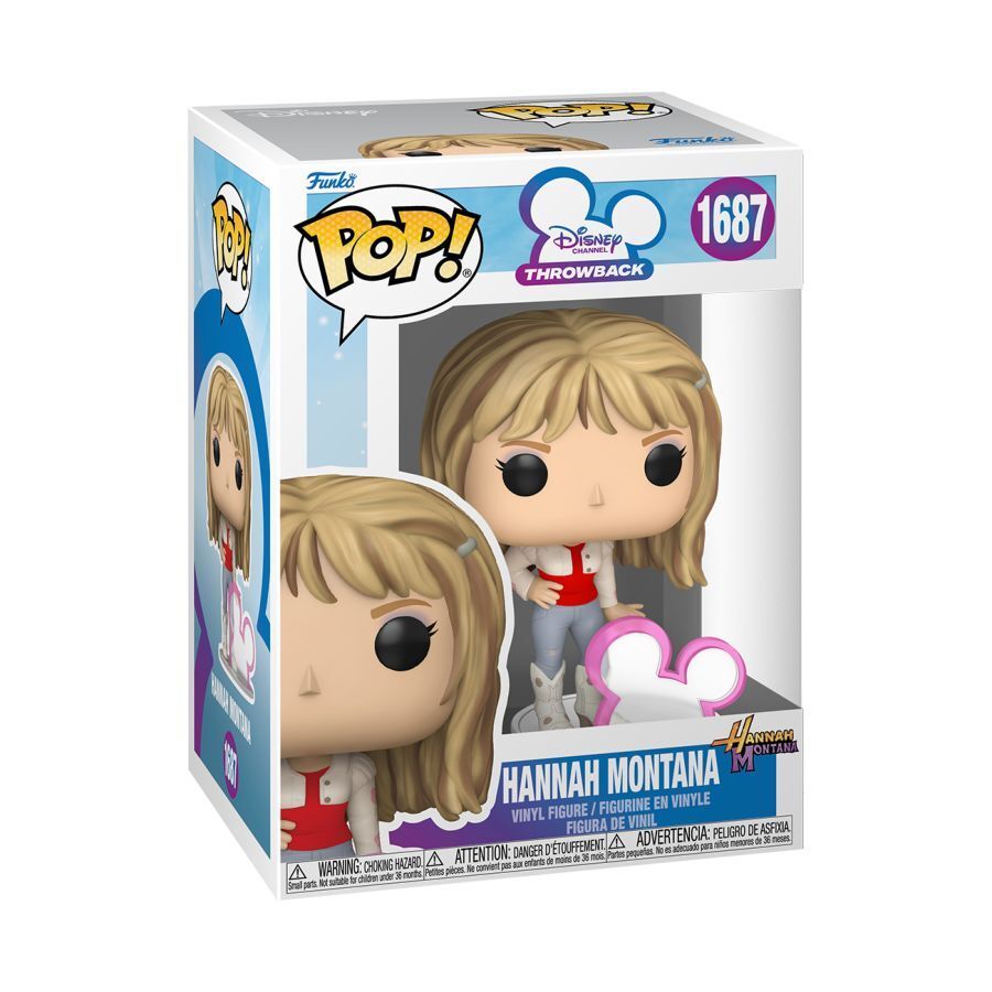 Pop! Vinyl - Disney Hannah Montana - Hannah with Disney Channel Logo
