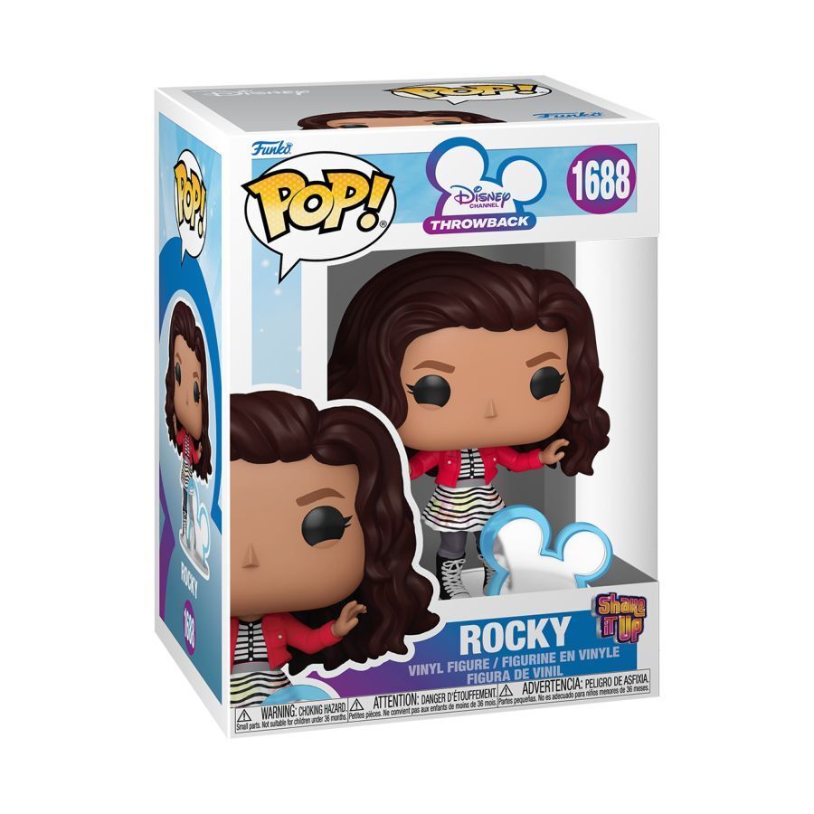 Pop! Vinyl - Disney Shake It Up - Rocky Blue with Disney Channel Logo
