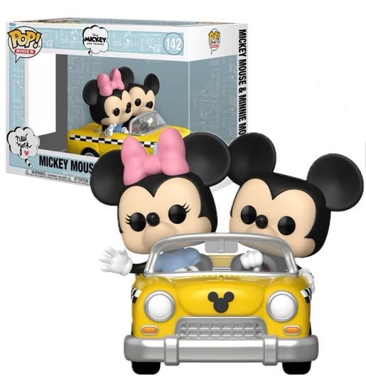 Pop! Ride Disney - Mickey & Minnie in Taxi US Exclusive