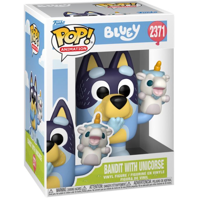 Pop! Vinyl - Bluey Bandit with Unicorse