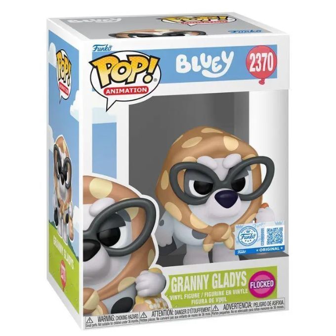 Pop! Vinyl - Bluey Granny Gladys Flocked US Exclusive